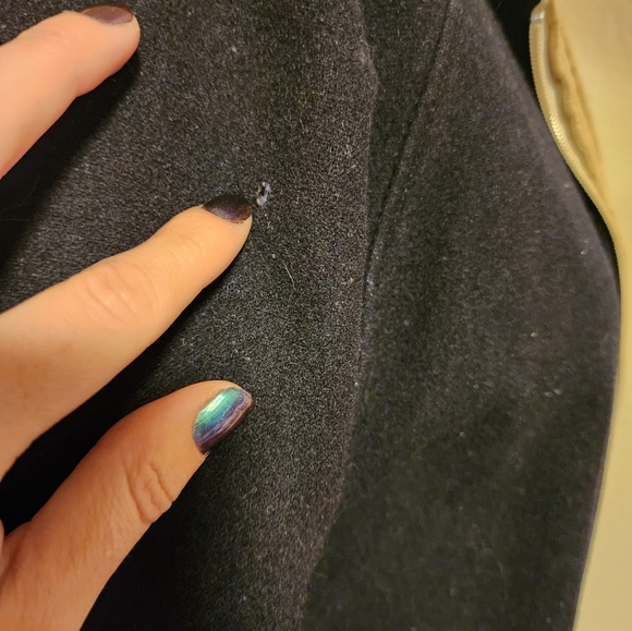 Vintage reversible wool jacket - Picture 5 of 6